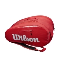 Wilson Racket Bag Padel Super Tour Bag (2 main compartments) red